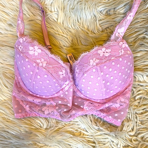 Victoria's Secret Dream Angels Pink Bra 32D/D70 - Picture 1 of 4